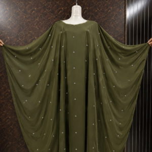 Olive Abaya + Hijab